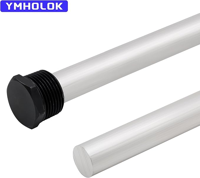 2PC RV Water Heater Anode Rods, 9.25" x 3/4" NPT Magnesium Anode Rod Fit for RV Water Heater, for Suburban & Mor-Flo Camper RV Water Heater
