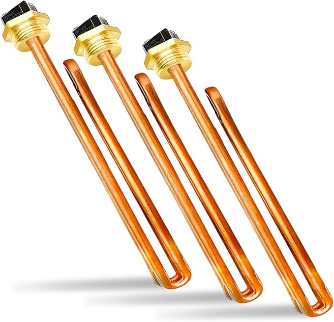 Upgrade HE 90240 Heating Element, For Ecosmart ECO 18 24 27 36, Rheem, Eemax, Richmond Electric Tankless Water Heaters, Water Heater Element Heater Parts, 9KW 18KW 27KW 36KW 240V, 3 Pack