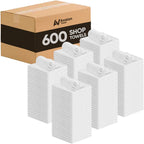 Avalon Towels Cotton Shop Rags – (Pack of 600) Size 12x14 Inches Cleaning Rags – Absorbent Shop Towels and Multipurpose Cleaning Towels for Automobiles, Industries, Garage and Homes (White)