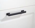 10 Pack 6 Inch Length|5 Inch(128mm) Hole Center Matte Black Kitchen Cabinet Handles, Cabinet Pulls Kitchen Cabinet Hardware, Cupboard Pulls, Drawer Handles