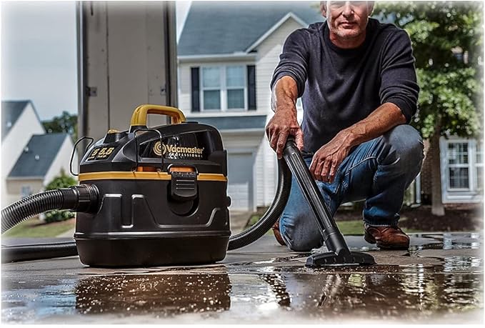 Vacmaster Professional - Professional Wet/Dry , 5 Gallon, Beast Series, 5.5 HP 1-7/8" Hose Jobsite Vac (VFB511B0201), Black