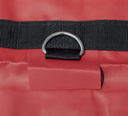 Mytee Products 2 Pack 16' x 27' Flatbed Truck 18 Oz Steel Tarp with 4 FT Drop & Flap - Red Heavy Duty Vinyl Waterproof Tarp for Trailers to Protect Cargo from Wind, Rain, Snow and Sun