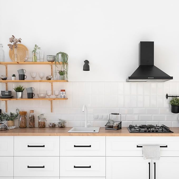 10 Pack Matte Black Cabinet Pulls 8 Inch Black Square Drawer Handles Dresser Pulls Stainless Steel Kitchen Cabinet Handles Cabinet Hardware