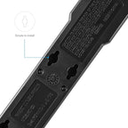 KMC 6-Outlet Surge Protector Power Strip 4-Pack, Overload Protection, 2-Foot Cord, 600 Joule