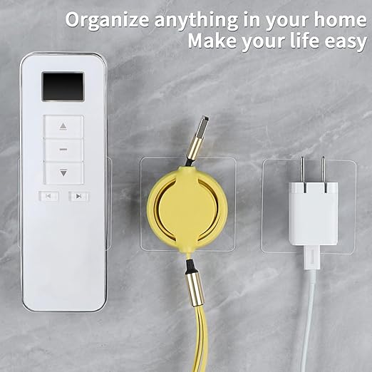 50PCS Premium Double Sided Mounting Squares Clear Tape,Heavy Duty Adhesive Pads for Pictures,Poster Hanging Strips - Strong Sticky Tack,Waterproof Adhesive for Shower,Wall Patch,Sticky Pads