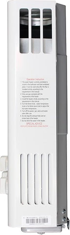 EZ 101 Outdoor Tankless Water Heater - Propane (LPG) Gas - 2 GPM - Small - Portable - Point of use - Battery Powered Ignition - Camping - RV - Hunting