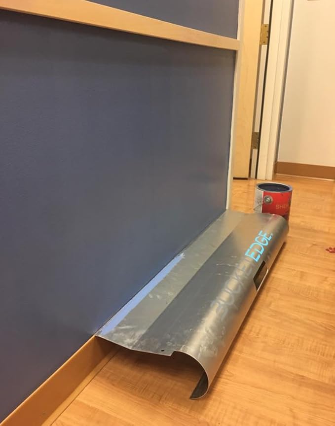 Bucket Edge- 40'' Professional Painters Edge Guard, Paint, Tool, Cutting, Edging, Trim, Baseboard, Cement, Texture, Cut, Line, Wall Paper.