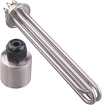 DERNORD 2 Inch Tri-Clamp 240V Water Heating Element Immersion U Type Electrical Brewing Boiler Heater (240V 6000W)