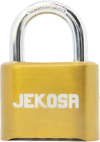 Jekosa® JKC/50 [Weatherpoof] Heavy Duty Combination Lock Outdoor - Lock with 4 Digit Code [No Key] - Ideal for Gate, Shed, Fence