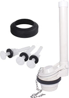 2-Inch Toilet Flush Valve Replacement 2-piece Toilet Tank Parts with Gasket and Bolts Fit for Kohler/American Standard, Easy to Install