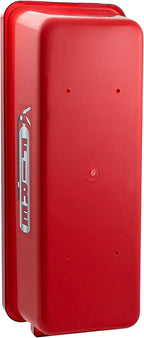 PRO&Family Fire Extinguisher Cabinet Fire Extinguisher Box Outdoor Fire Cabinet Mounted Fire Extinguisher Cabinet Fire Extinguisher Cover (2, Red with Pull-Panel, 5 lb)