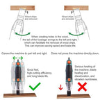 Bionso 40 PCS Oscillating Saw Blades, Premium Multitool Kit for Wood Metal Plastics, Tool Blades Fit Dewalt Worx Rockwell Wen Milwaukee Makita Ryobi Bosch Fein Porter Genesis Black