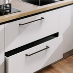 10 Pack Oil Rubbed Bronze Cabinet Pulls - 8.8 Inch Cabinet Handles - Bronze Kitchen Pulls & Drawer Handles