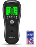 VEVOR Stud Finder Wall Scanner, 5 in 1, Electronic Wall Stud Detector with Smart Sensor, High-Definition LCD Display and Audio Alarm, for the Center and Edge of Metal, AC Wire, Joists, Pipes, Black
