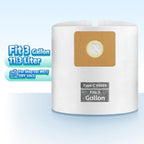 10 PCS Bundle Set 3 Gallon Vac Bags, ALYYDBG Type C 90669 9066900 9066933, All Around Vac Filter Bags