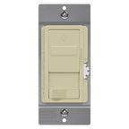 TOPGREENER Digital Dimmer Switch for 200W Dimmable LED/CFL Lights, Single Pole/3-Way LED Slide Dimmer, Neutral Wire Not Required, UL Listed, TGSDS3-I, Ivory, 1 Pack