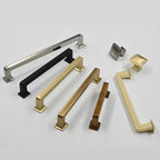 10 Pack 3.75"(96mm) Gold Cabinet Pulls Kitchen Cabinet Handles Drawer Pulls Cupboard Hardware for Cabinets CK0078