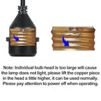 Light Socket with Cord Outdoor Light Socket Wire with E26/E27 Socket Light Bulb Socket with Cord Temporary Construction Lighting Waterproof Socket Corded (6 Pack) 1Foot 20Awg Ma6009