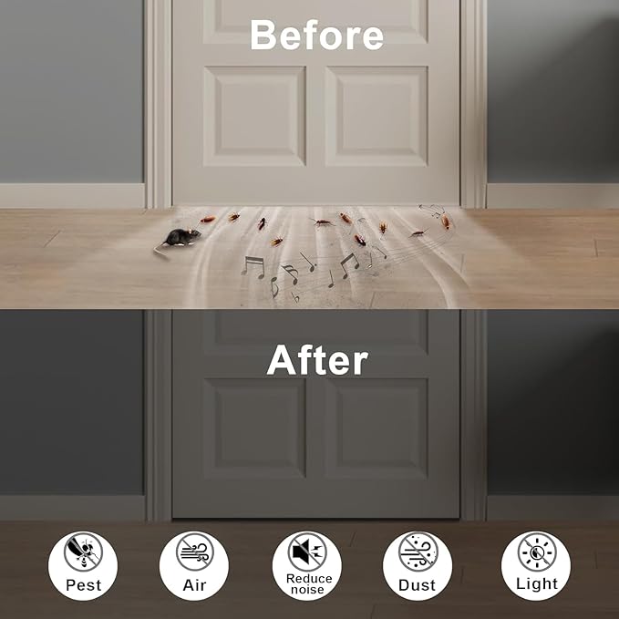 Upgraded Strong Adhesive Foam Weather Stripping Door Seal Strip Insulation Tape for Insulating Door,Air Conditioner Noise-Reduction Self Adhesive Sealing Weatherstrip(1 in x 1/4 in x 16.5 Ft)