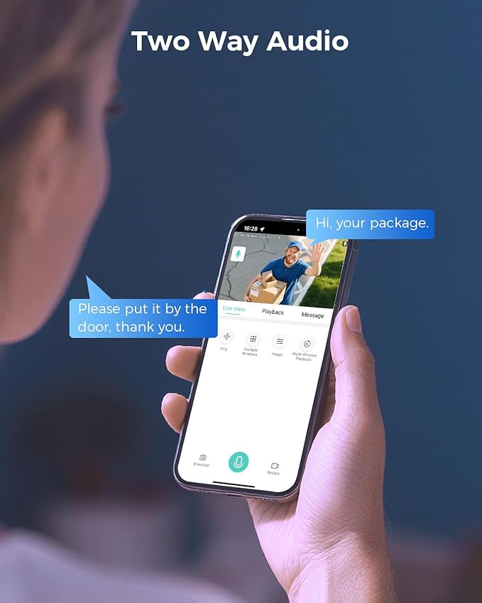 [12MP Ultra HD] Hiseeu 12MP PoE Security Camera System, 8 Pcs 12 MP Security Cameras, 121°Wide View, 2 Way Audio, Color Night Vision, 8 Port 16 Ch PoE NVR, 4TB HDD for Home Surveillance Outdoor&Indoor