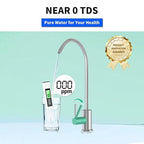 WINGSOL Reverse Osmosis Water Filter, 0 TDS UV Space-Saving Tankless RO System, 10-Layer Filtration Under Sink, NSF/ANSI 42&53&58 Certified, Easy-Change Filter, Plug-in Required