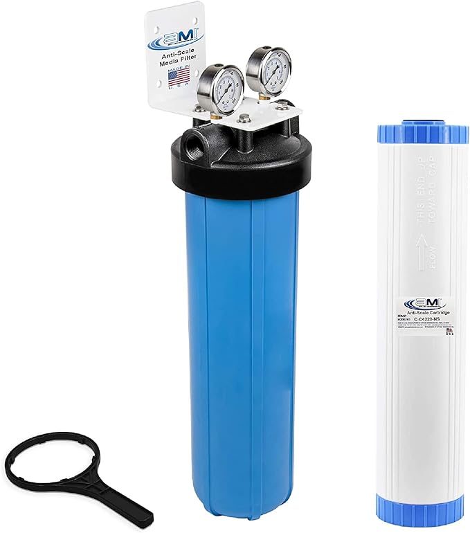 Applied Membranes Inc. Water Descaler for Tankless Water Heater and Whole-House Scale Protection