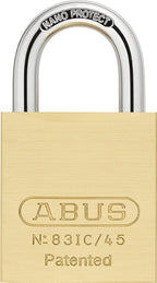 ABUS 83IC/45 Small Format Interchangeable Core Padlock - Core/Cylinder Not Included