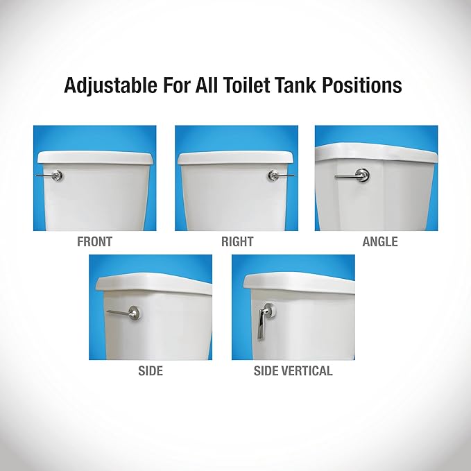 Danco 12044 Toilet Tank Lever, Chrome