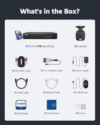 ANNKE 8CH H.265+ 3K Lite Wired Security Camera System with AI Human/Vehicle Detection, 4 x 1920TVL 2MP CCTV IP67 Cameras with Smart Dual Light for Outdoor Use, Color Night Vision, 1TB Hard Drive