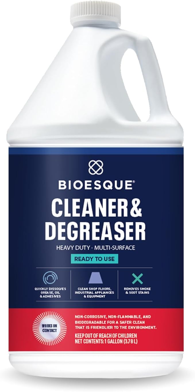 Bioesque Heavy Duty Degreaser RTU, 1 Gallon (Pack of 4)