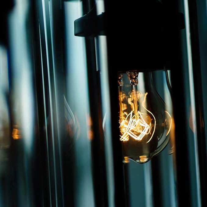 Warm Edison Light Bulbs, 60 Watt A19 Vintage Incandescent Light Bulbs, Dimmable Yellow Old Fashioned Amber Light Bulbs, 2100K Warm White, E26 Base, 6 Pack