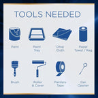 Rust-Oleum Color Spark Interior Paint and Primer in One, Eggshell, Prince Charming, 1 Gallon