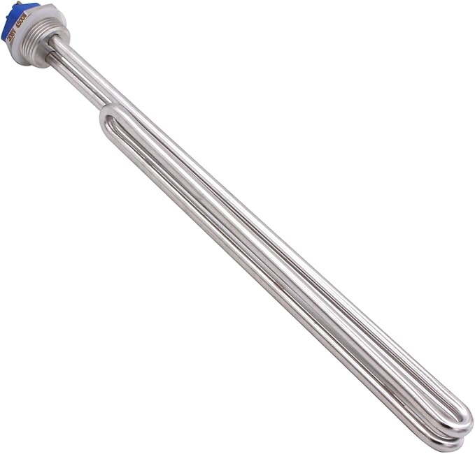DERNORD 4500W 208V Screw-In Foldback Water Heater Element - Low Watt Density