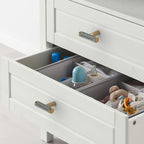 Amerdeco 10 Pack 2 Inch Champagne Bronze Black Cabinet Knobs Single Hole Cabinet Pulls Dresser Knobs Round Drawer Knobs and Pulls for Bathroom Cabinets ZH0040