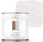 AMY HOWARD AT HOME Chalk-Based One Step Paint for Furniture, Cabinetry, Decor, Finish, and More | No Stripping, Sanding, or Priming | Ultra-Light Base | 32 Ounce | Italian Silver