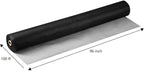 Fiberglass Window Screen Roll 96" x 100' Continuous Roll UV Protection Install and Repair Door and Window Screen(96" x 100', Black)