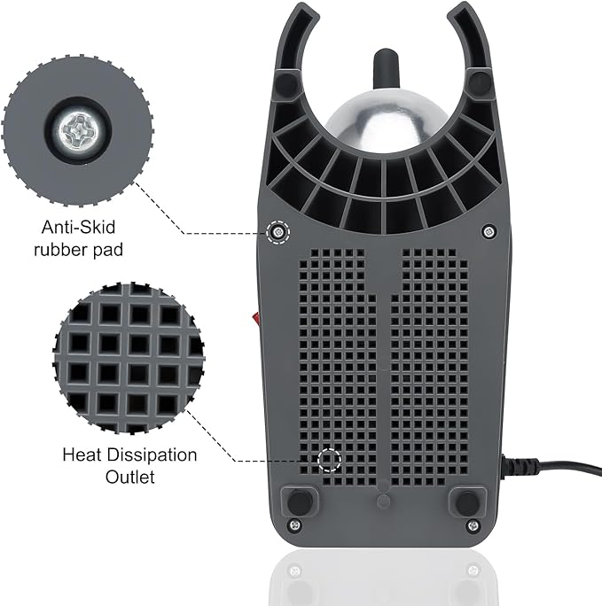 Shaved Ice Machine Snow Cone Machine Ice Crusher with Stainless Steel Blade Kitchen Electric for Shaved Ice and Snow Cone (300W 2000r/min) Also Comes with a Free Ice Pick and Ice Cube Tray