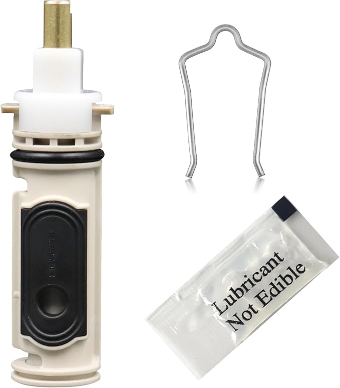 1222 Replacement Cartridge Compatible with moen One-Handle PosiTemp Faucets, Replacement Compatible with moen 1222 Shower Valve Cartridge,Metals & Plastics (1)