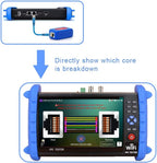 Security Camera Tester-Support IP,HD and Analog Camera-with SDI Input, Power Supply and Network Cable Test