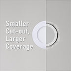 TORCHSTAR Basic Series 12-Pack 4 Inch Ultra-Thin LED Recessed Lighting with Junction Box, CRI90, Aluminum, 4000K Cool White, 5%-100% Dimmable Slim Recessed Downlight, 9W 810LM, ETL and Energy Star