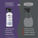 Therapy Stainless Steel Cleaner and and Polish Wipes Bundle with Microfiber Cloth - Remove Fingerprints from Appliances, Sinks, Fridge, Grill, Refrigerator, BBQ, Stove - Stainless Steel Spray and Wipe