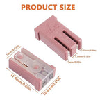 15A 20A 25A 30A 40A 50A 60A 32V Mini Slotted Automotive MCASE Shaped Cartridge Fuse Kit(Pack of 28pcs,4 for Each Model)