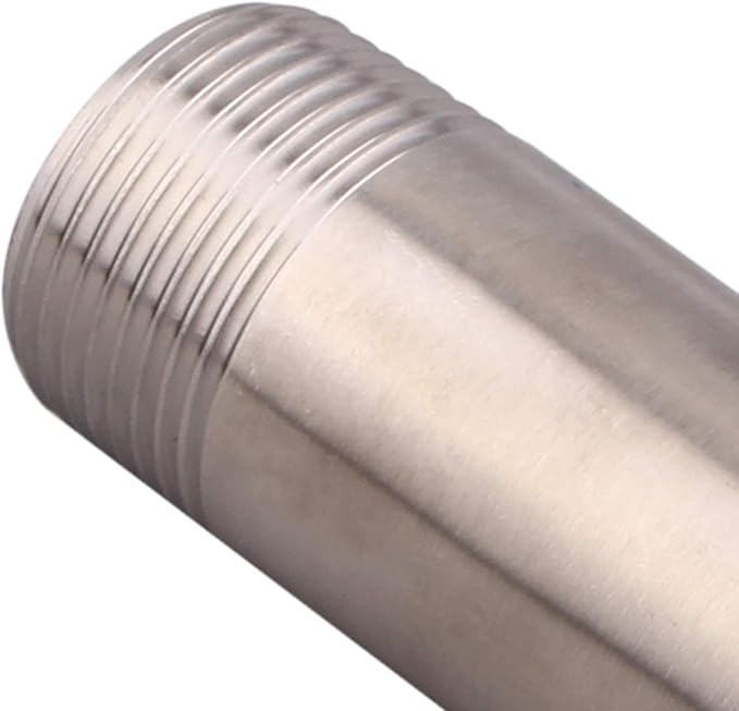 3/4" X 3/4" NPT Male Nipple Stainless Steel 304 Cast Pipe Coupling fitting 4" Length