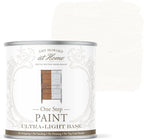 AMY HOWARD AT HOME Chalk-Based One Step Paint for Furniture, Cabinetry, Decor, Finish, and More | No Stripping, Sanding, or Priming | Ultra-Light Base | 32 Ounce | Ballet White