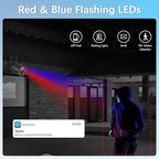 【130° Wide Angle & 2-Way Audio】 Outdoor Wireless Security Camera System, Wireless Cameras for Home Security, WiFi Video Surveillance Systems DVR Kits