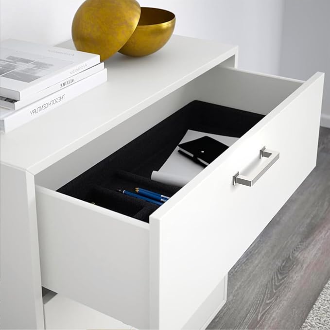 FILTA 3.75 Inch(96mm) Hole Centers Brushed Nickel Cabinet Pulls(Set of 10),Silver Cabinet Pulls Zinc Alloy Kitchen Cabinet Handles Cabinet Hardware for Cabinets Cupboard Drawer