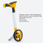 Garosa Measuring Wheel Digital Display with FT, IN, M, CM Measuring Units Switching Telescopic Rolling Measure Wheel with Backlit Display One Key to Reset