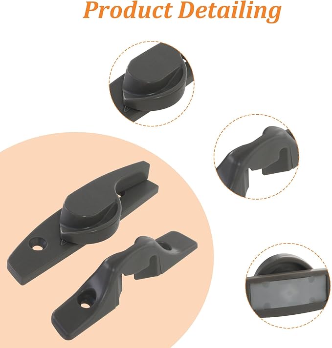 Window Locks & latches for Andersen, Window sash Lock, Sash Lock and Keeper for 1968 to Present (Stone Color)