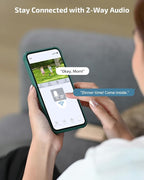 《2-Way Audio & Smart Auto Tracking》4K Outdoor Wired Security Camera System,360 Degrees Security PTZ IP Cameras,Surveillance Video Equipment, Surveillance DVR Kits