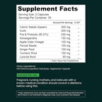 Gut Health Supplement Coreboost with Ashwagandha, Carom Seeds, Turmeric - Prebiotics and Probiotics for Women & Men - 2 Billion CFU-Best for Digestive Health, Bloating Relief, Gas Reduction